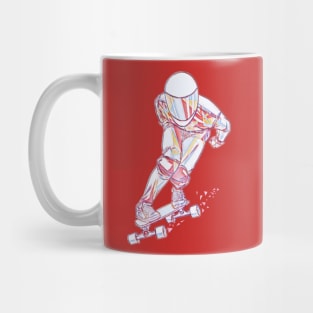 Playing skateboard Mug